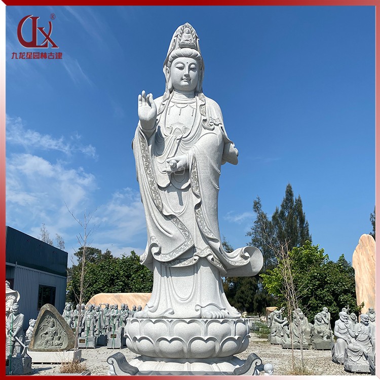 石雕滴水觀(guān)音像圖片